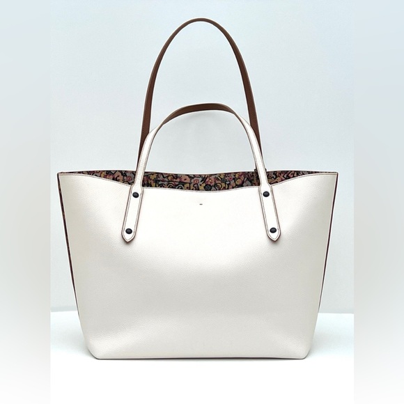 COACH Keith Haring Town Tote With Dancing Dog & Matching Charm - Picture 5 of 13